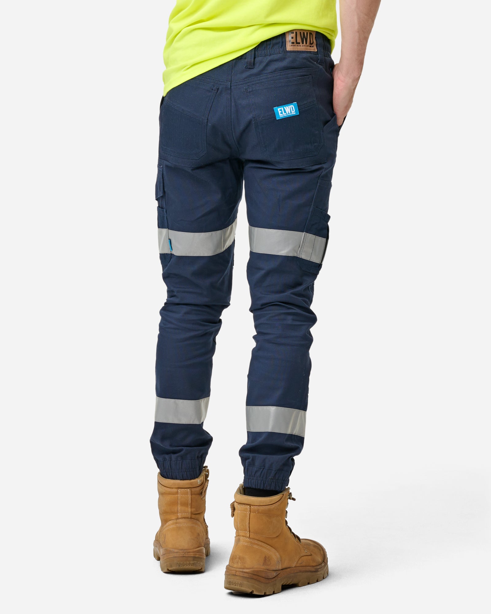 Elastic store work trousers