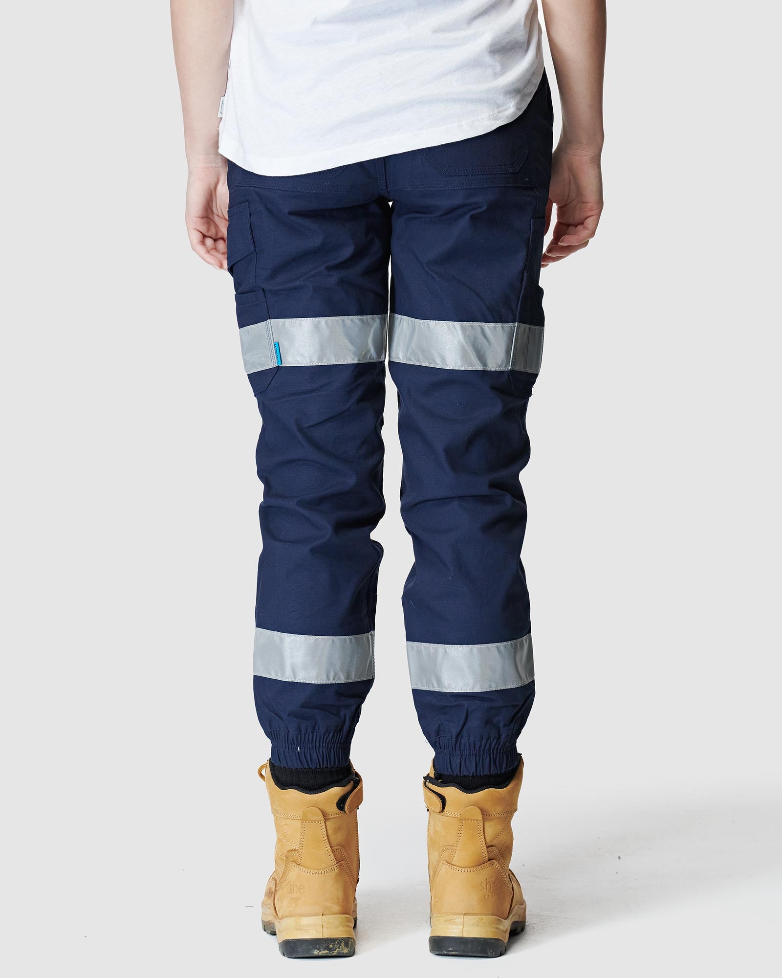 Tru Workwear Trousers Heavy Weight Cotton Drill Cargo Pants cw Bio Mo   Visual Workwear
